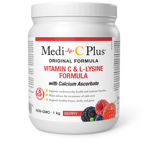 Medi-C Plus Original Formula - Berry Flavour - 1kg - Preferred Nutrition - Health & Body Nutrition