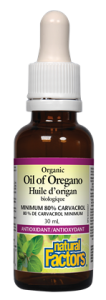 Organic Oil of Oregano - Natural Factors - Health & Body Nutrition 