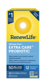 Ultimate Flora Extra Care 50 billion- 30vcaps - Renew Life - Health & Body Nutrition 