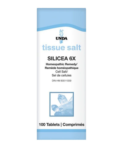 Silicea 6x - 100tabs - Unda - Health & Body Nutrition 