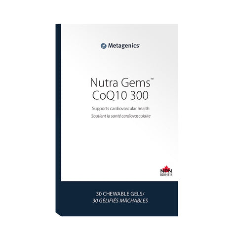 NutraGems CoQ10 300 - 30chewables - Metagenics - Health & Body Nutrition 